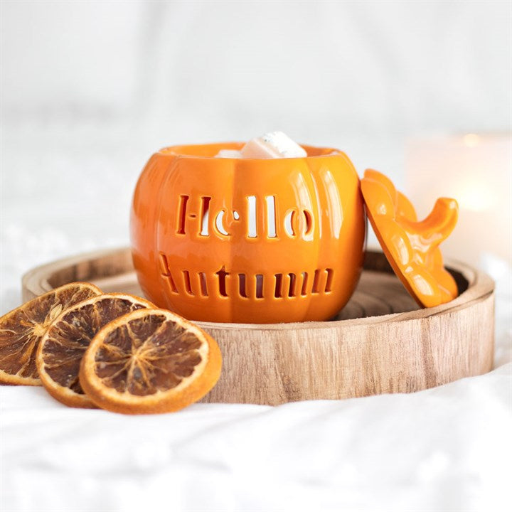 HELLO AUTUMN PUMPKIN OIL BURNER image 1