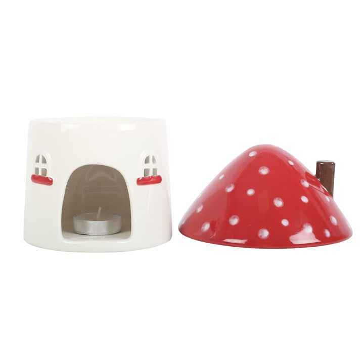 MUSHROOM HOUSE OIL BURNER AND WAX WARMER image 2