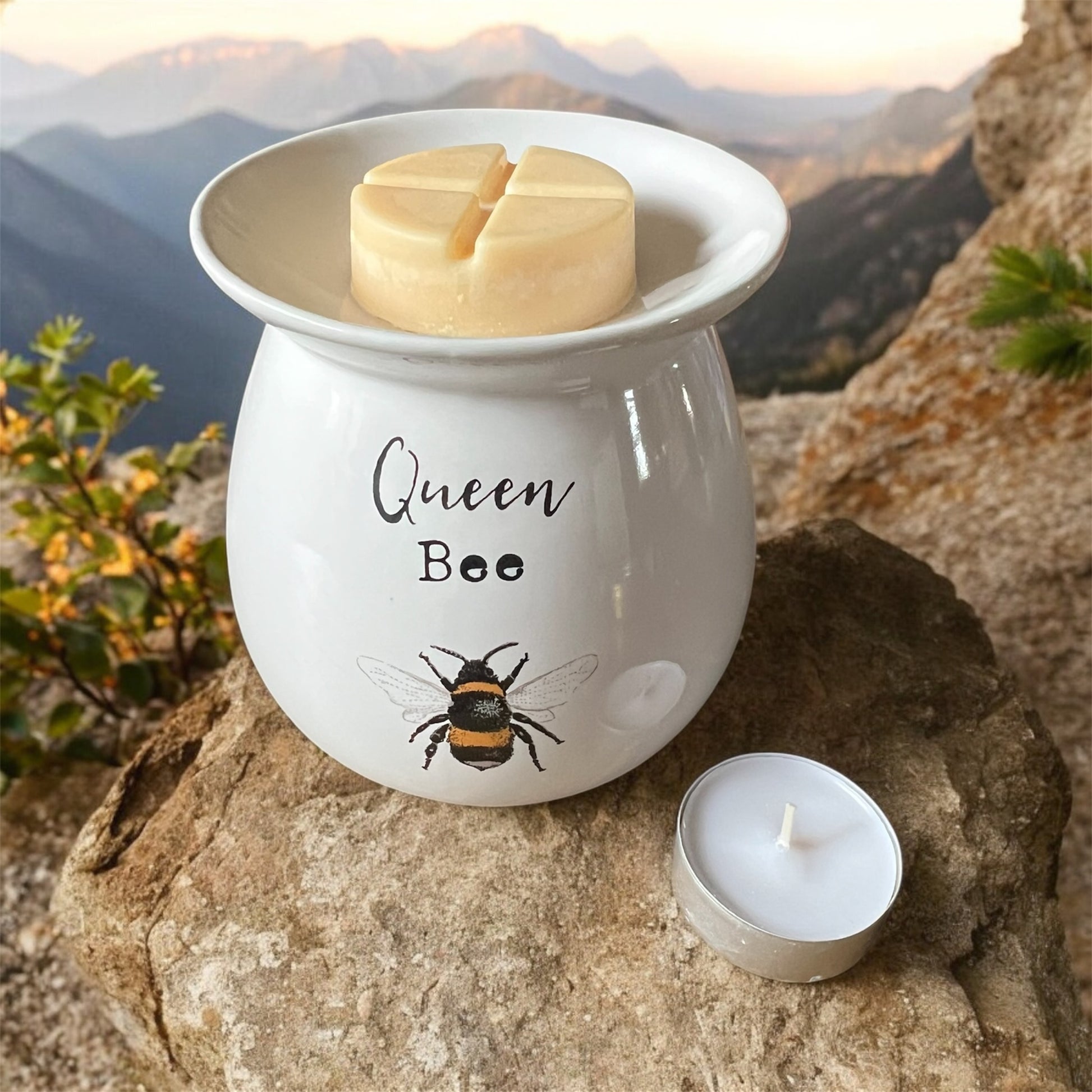 QUEEN BEE WAX MELT BURNER GIFT SET image 0