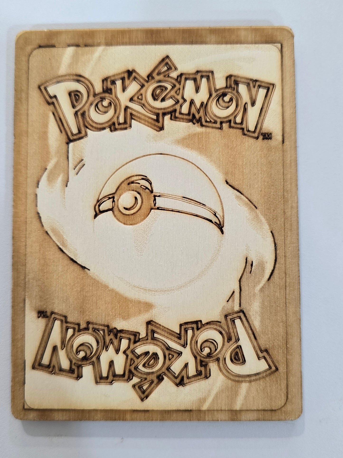 Wooden Pokémon Cards